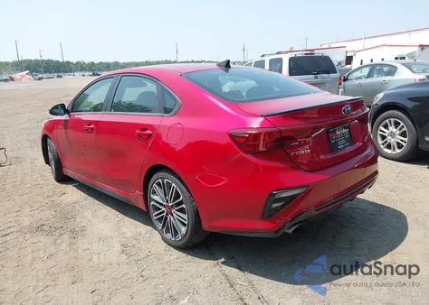 2021 Kia Forte Gt из США, поврежденный, VIN 3KPF44ACXME274284